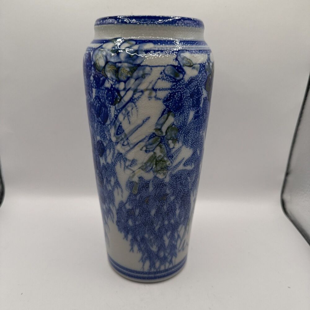 vintage Down Jersey Pottery hand-thrown ceramic vase